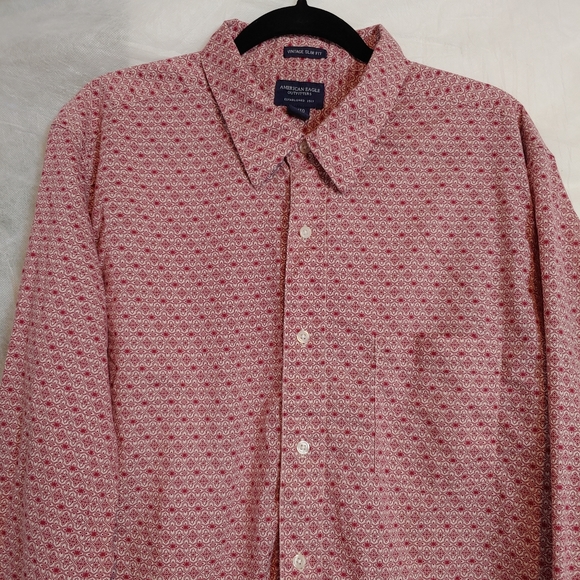 American Eagle Outfitters Slim Fit Button Size XL - Picture 3 of 10